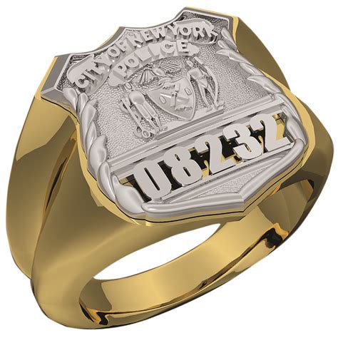 nypd jewelry rings